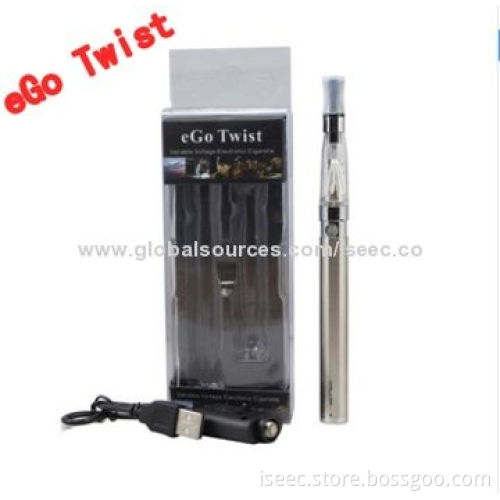 Colorful ego twist sets, ce4 atomizer 650/900/1,100mAh ego-twist battery with blister package